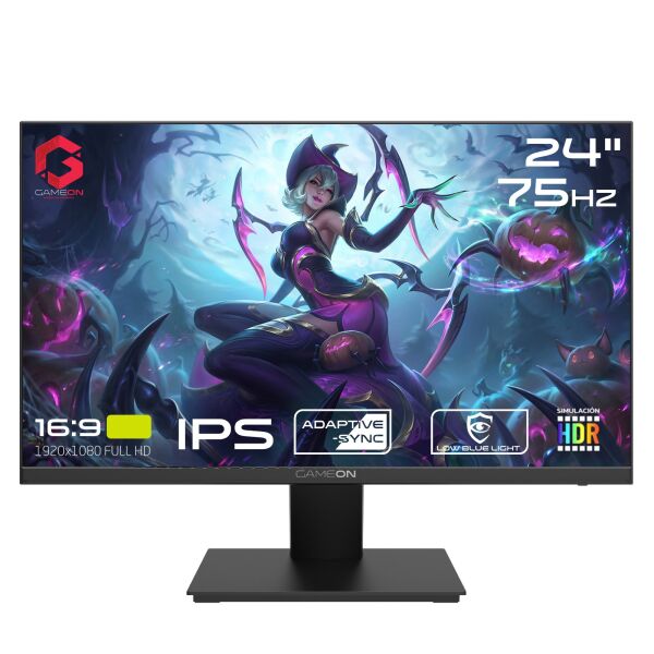 GAMEON GOB24FHD75IPS 24'' 4MS 75HZ FHD HDR ADAPTIVE SYNC IPS MONİTÖR