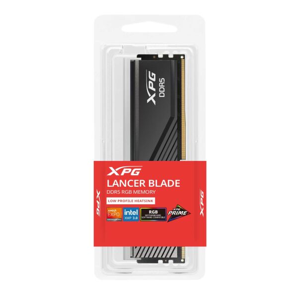 XPG Lancer Blade RGB 16 GB 6000 MHz CL36 AX5U6000C3616G-SLABRBK DDR5 Tek Modül Ram