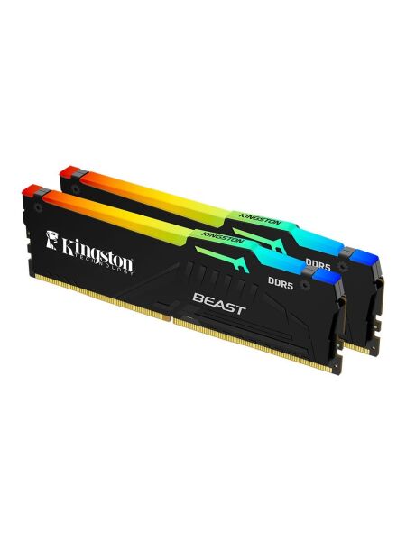 Kingston Fury Beast RGB 64 GB (2x32) 6000 MHz CL36 KF560C36BBEAK2/64TR DDR5 Ram