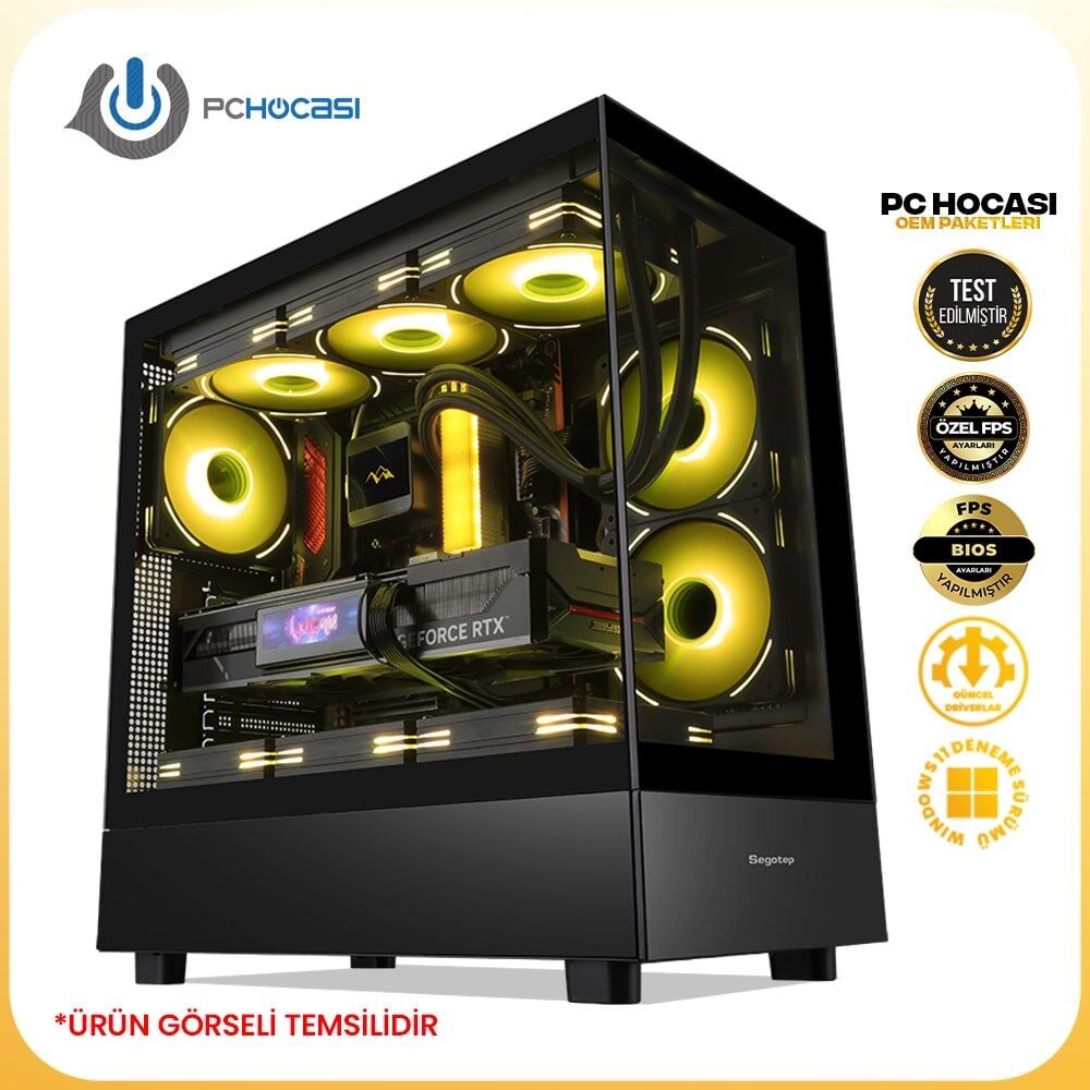 PCH GA2 RTX5070 AMD RYZEN 5 7500X3D 16 GB DDR5 1 TB SSD GEN4 750W OEM PAKET