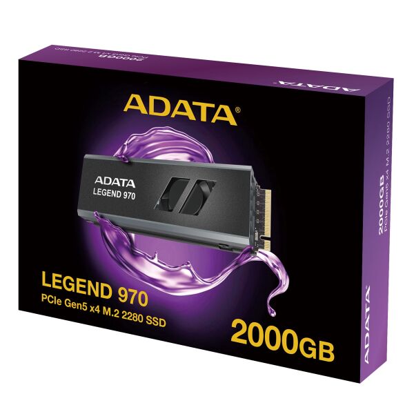 A-Data LEGEND 970 2TB NVMe Gen5 10000MB\s 10000MB\s SLEG-970-2000GCI SSD Disk