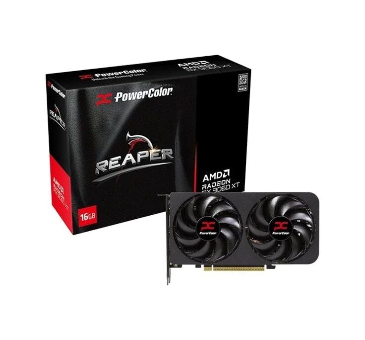 POWERCOLOR RX9060XT 16GB 16G-A  EKRAN KARTI