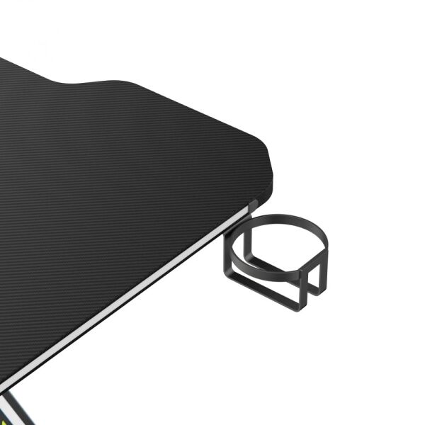 VIYERO ARMOR GD-12002E-2-BLK Z AYAK RGB KARBON FIBER E-SPOR OYUNCU MASASI