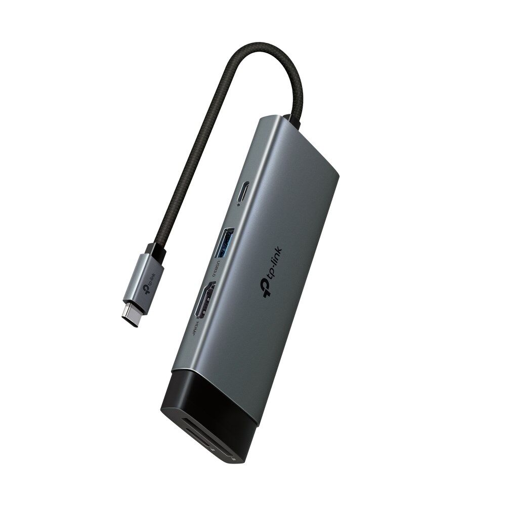 Tp-Link UH7021C USB Type-C 7-Port Hub Hdmi - SD Kart Okuyucu - Type-C - USB 3.0 Dönüştürücü