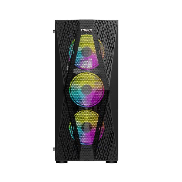 TWISTED MINDS SPACE-2  AMD RYZEN 5 5600 32GB DDR4 512GB SSD RTX4060TI 8GB FREEDOS GAMING PC