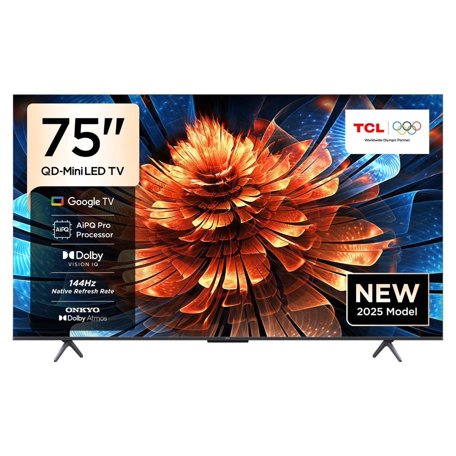 75Q6C 75'' 190 Ekran Uydu Alıcılı 4K Ultra HD QD-MiniLED Google TV