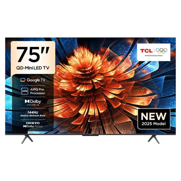 75Q6C 75'' 190 Ekran Uydu Alıcılı 4K Ultra HD QD-MiniLED Google TV
