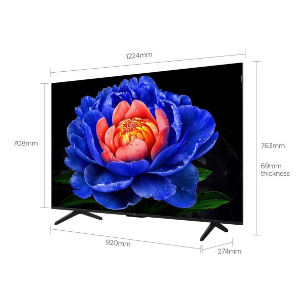 TCL 55T6DGTV 4K UHD QLED 55'' GOOGLE TV