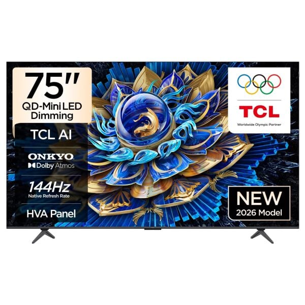 TCL 75T8DGTV 4K QD-MINILED DIMMING 75'' GOOGLE TV