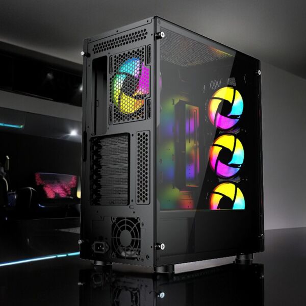 TWISTED MINDS PROC AMD RYZEN 5 5500 16GB DDR4 512GB SSD 8GB RTX3060 FREEDOS GAMING PC