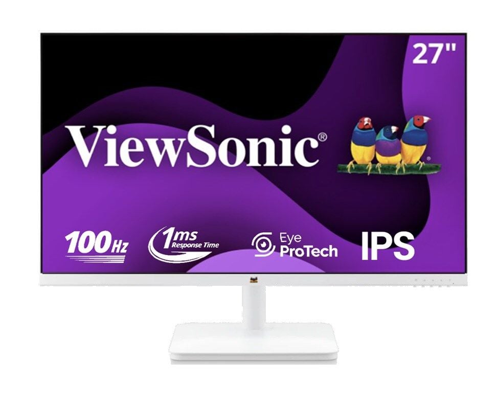 VIEWSONIC 27'' VA2732-H-W-2 IPS 1MS 100HZ FULLHD HDMI VGA SUPERCLEAR 3 KENAR ÇERÇEVESIZ BEYAZ MONITOR