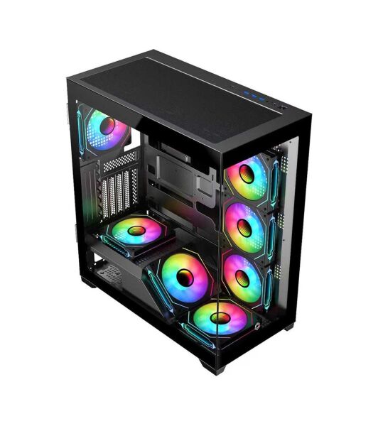 Frisby Domınator 650w 80+ 7x120mm Argb Fan Mid Tower Atx Siyah Akak0frı0051