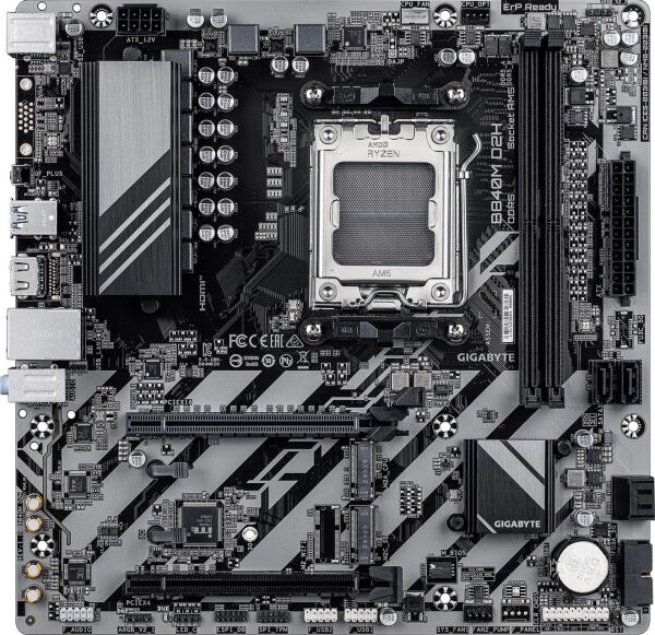 Gigabyte B840M D2H Soket Am5 Ddr5 7600mhz Oc Matx Gaming Aaaa11gıg0040