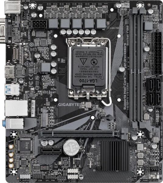 Gigabyte H610M H V3 DDR4 Intel H610 3200 MHz DDR4 Soket 1700 mATX Anakart