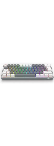 REDRAGON K616 FİZZ PRO RGB RED SWİTCH 2.4GHZ KABLOSUZ TÜRKÇE MEKANİK OYUNCU KLAVYESİ BEYAZ