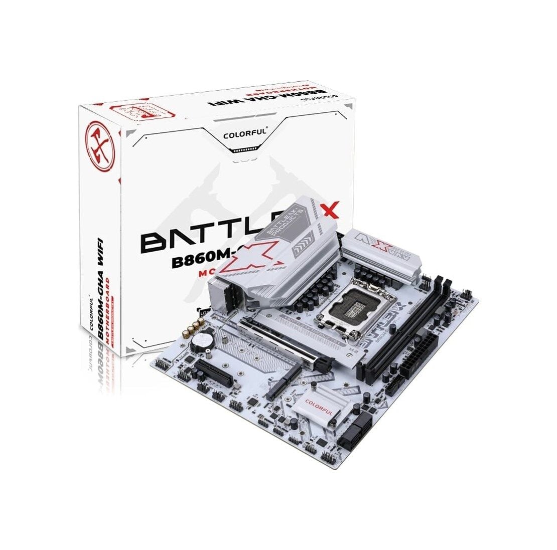 COLORFUL BATTLE-AX B860M-GHA WIFI V20 DDR5 M-ATX ANAKART