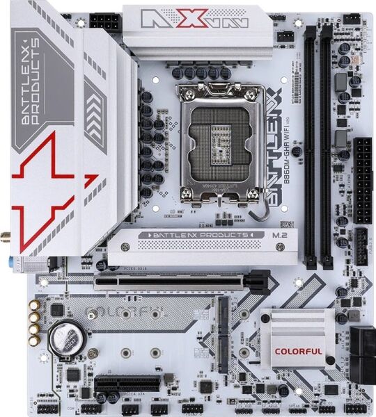 COLORFUL BATTLE-AX B860M-GHA WIFI V20 DDR5 M-ATX ANAKART