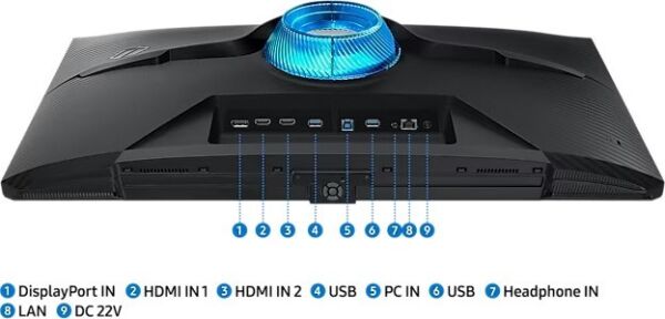 SAMSUNG ODYSSEY G7 LS32BG700EUXUF 32'' 1Ms 144Hz 4K AMD FREESYNC PREMIUM PRO IPS GAMİNG MONİTÖR