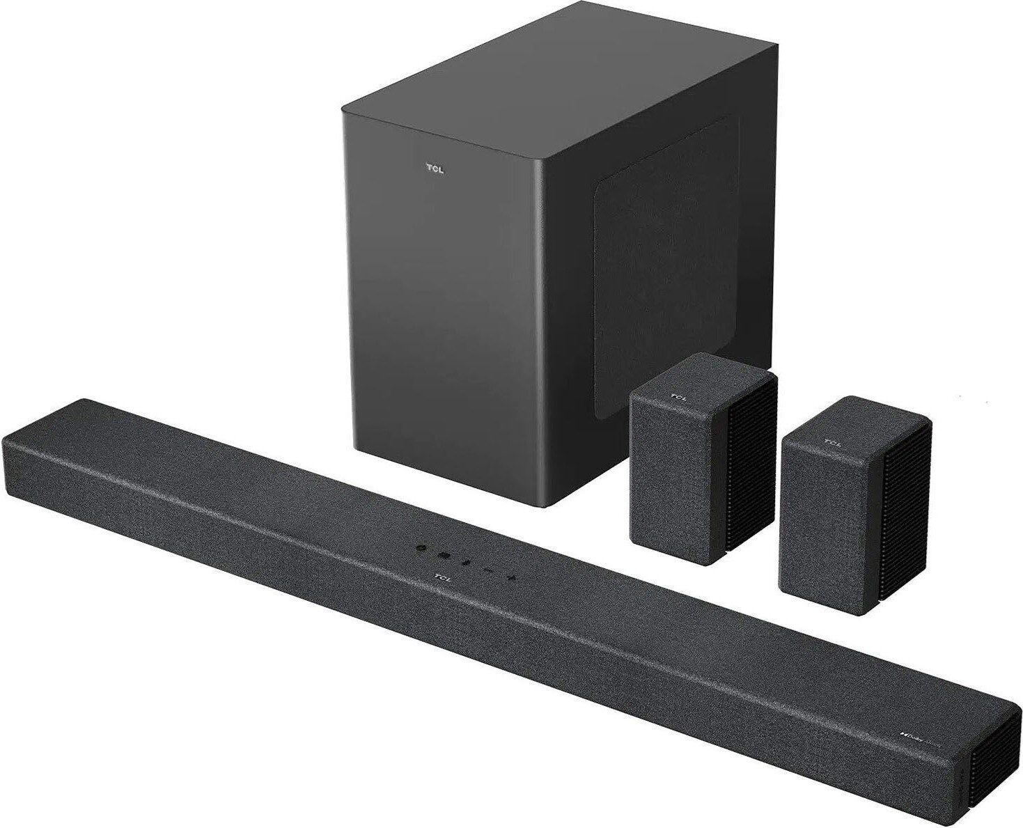 Tcl X937U 7.1.4 Kanal 1020W Dolby Atmos Kablosuz Uydu Hoparlörlü Wireless Soundbar