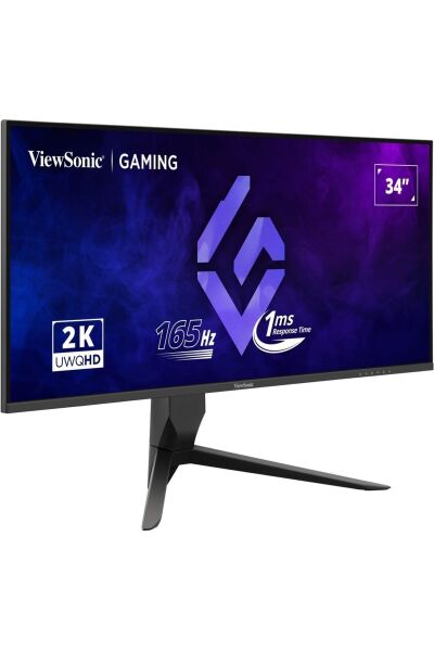 VIEWSONIC 34'' VX3480-2K-PRO 2K UWQHD 1MS 165HZ 2XHDMI DP HDR10 FREESYNC PREMIUM GAMING MONITOR