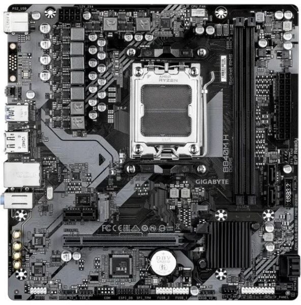 GIGABYTE B840M-H AM5 DDR5 7200 OC PCIE4.0 M.2 HDMI DP USB3.2 MATX ANAKART