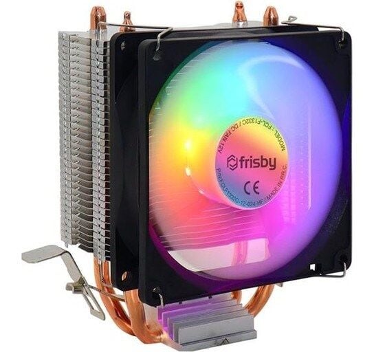 FRISBY FCL-F1332C 9CM ARGB FAN 1851/1700/1200/115X/AM4/AM5 ISLEMCI SOGUTUCU