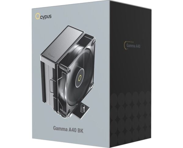 OCYPUS GAMMA A40 BLACK 100 MM INTEL(1700P/1851P)-AMD UYUMLU HAVA SOĞUTUCU