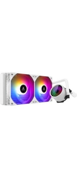 SEGOTEP BEVERE 240 ARGB BEYAZ SIVI İŞLEMCİ SOĞUTUCUSU (AM5 VE LGA1700 UYUMLU)