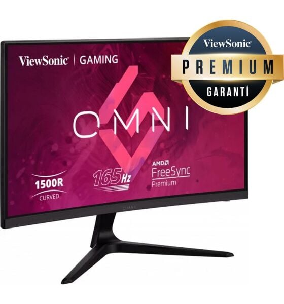 VIEWSONIC VX2418C 23.6'' 1MS 165HZ 2X HDMI DP FREESYNC PREMİUM CURVE GAMİNG MONİTÖR