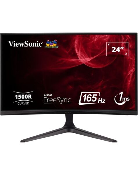 VIEWSONIC VX2418C 23.6'' 1MS 165HZ 2X HDMI DP FREESYNC PREMİUM CURVE GAMİNG MONİTÖR