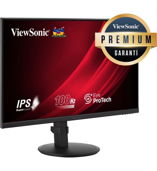 VIEWSONIC 27'' VG2708A FHD 5MS 100HZ 2XHDMI DP HDR FREESYNC PREMIUM YUKSEKLIK AYARI IPS GAMING MONITOR