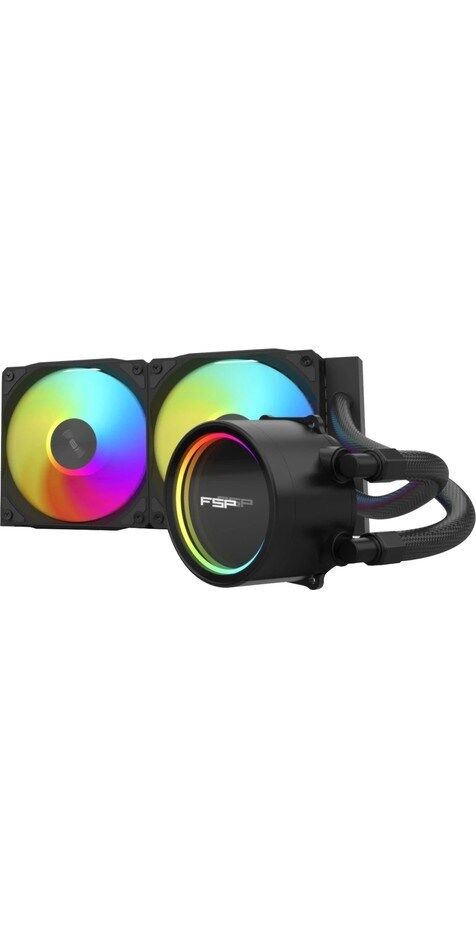 FSP AE24-B 240MM ARGB 2 FANLI (LGA185117001200AM4AM5) UYUMLU CPU SİYAH SIVI SOĞUTUCU