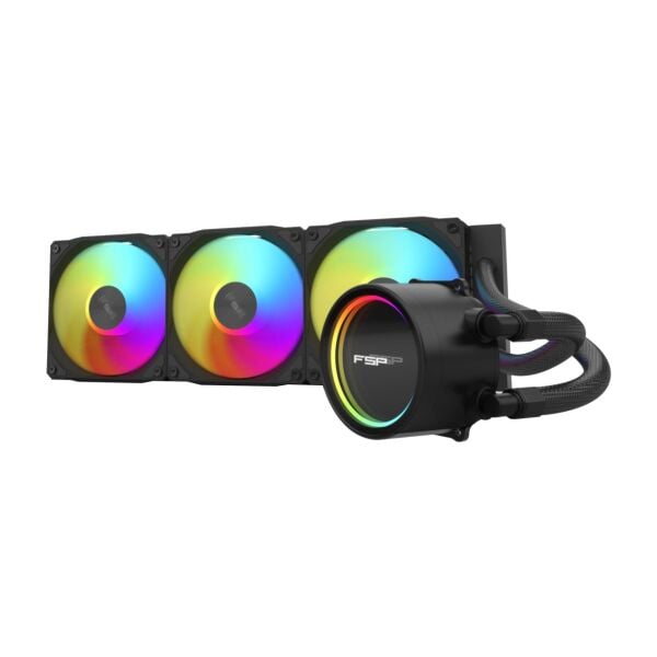 FSP AE36-B 360MM ARGB 3 FANLI (LGA1851/1700/1200/AM4/AM5) UYUMLU CPU SİYAH SIVI SOĞUTUCU