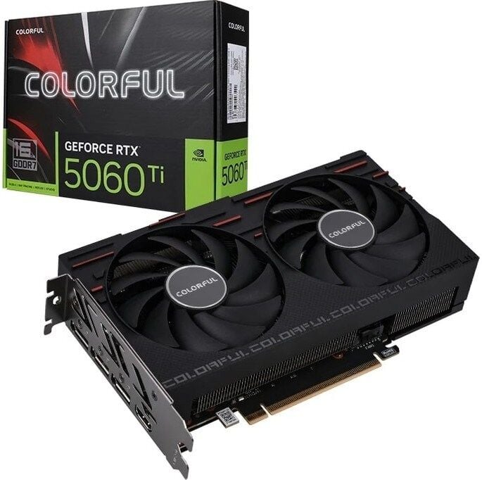COLORFUL GEFORCE RTX 5060 TI GAMING DUO 16GB GDDR7 128BİT 16GB-V EKRAN KARTI