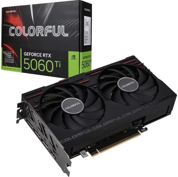 COLORFUL GEFORCE RTX 5060 TI GAMING DUO 16GB GDDR7 128BİT 16GB-V EKRAN KARTI
