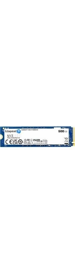KINGSTON 500GB  NV3 GEN4X4 NVME SSD SNV3S/500G SSD