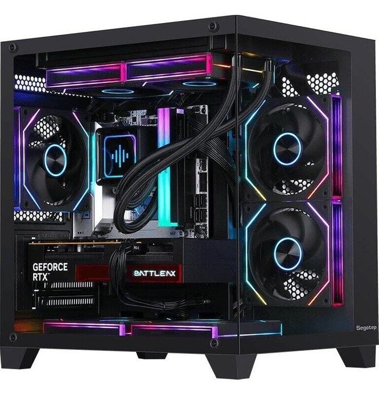 SEGOTEP U502 SİYAH 650W 80+ MİDİ TOWER MATX GAMİNG (OYUNCU) KASA