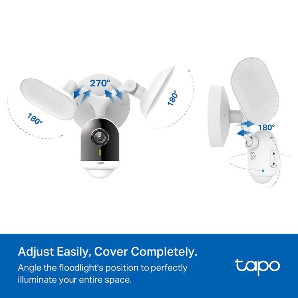 TP-Link Tapo C720 QHD 2K 4MP Projektör Işıklı  Yapay Zeka Destekli Dış Mekan Wİ-Fİ Güvenlik Kamerası