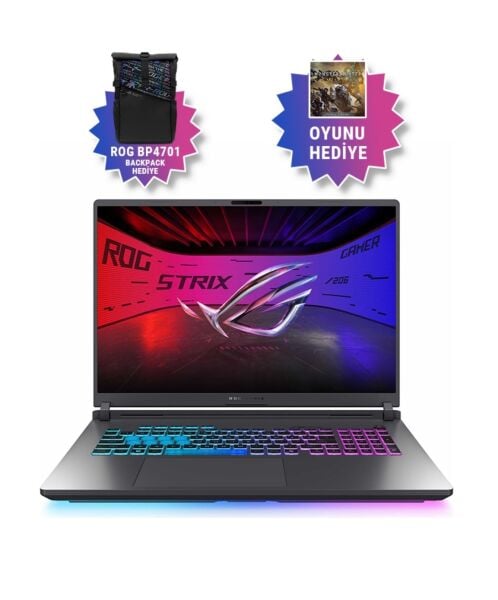 ASUS ROG STRIX G18 G815LW-S9128 INTEL CORE ULTRA 9-275HX 32GB 1TB 16GB RTX5080 18'' 2.5K WQXGA 240HZ FREEDOS