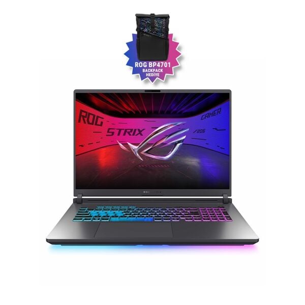ASUS ROG STRIX G18 G815LR-S9156 INTEL CORE ULTRA 9-275HX 32GB 1TB 12GB RTX5070TI 18'' 2.5K WQXGA 240HZ FREEDOS
