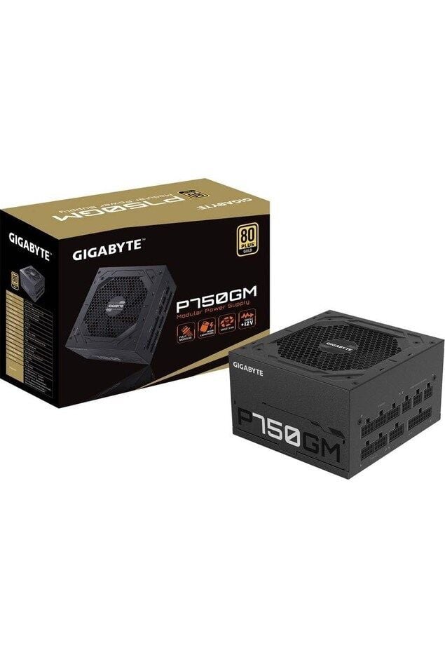 GIGABYTE PSU MODÜLER 750W 80+GOLD P750W GP-P750GM POWER SUPPLY