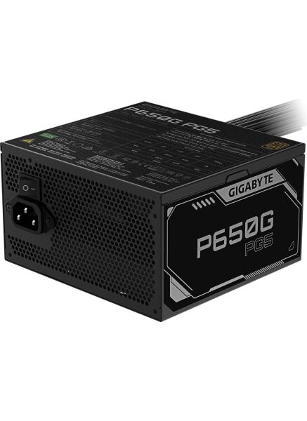 GIGABYTE PSU STANDART 650W 80+GOLD GP-P650G PG5 120MM FAN POWER SUPPLY