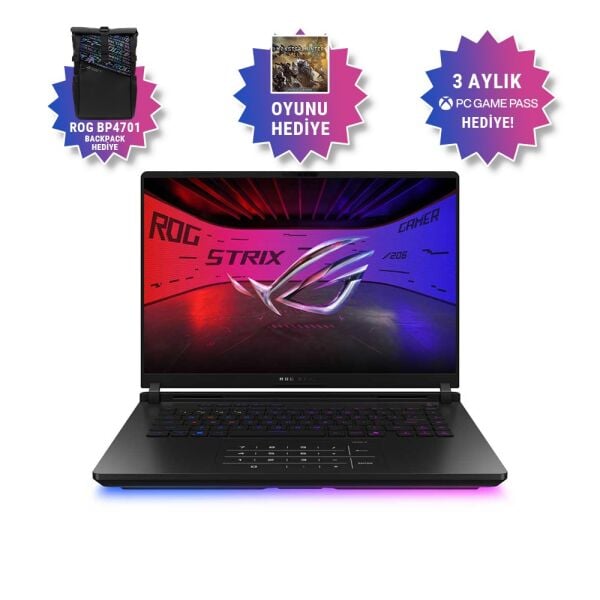 ASUS ROG STRIX G16 G635LW-RW138 INTEL CORE ULTRA 9-275HX 32GB 2TB 16GB RTX5080 16'' 2.5K WQXGA 240HZ FREEDOS