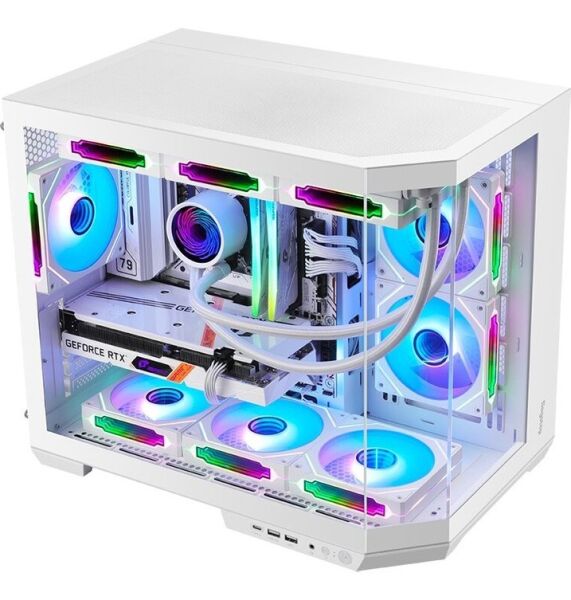 SEGOTEP LUMİ 3T 750W 80+BRONZE PCIE 5.1 MİD BEYAZ KASA