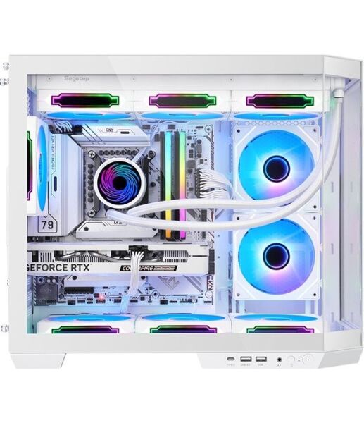 SEGOTEP LUMİ 3T 750W 80+BRONZE PCIE 5.1 MİD BEYAZ KASA