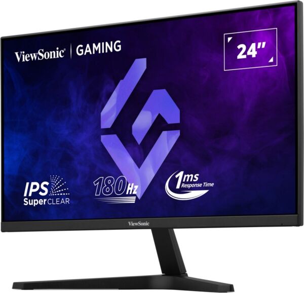 VIEWSONIC 24'' VX24G1-HD FHD 1MS 180HZ 2XHDMI DP HDR10 VRR PREMIUM IPS GAMING MONITOR