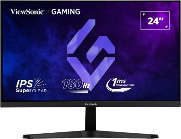 VIEWSONIC 24'' VX24G1-HD FHD 1MS 180HZ 2XHDMI DP HDR10 VRR PREMIUM IPS GAMING MONITOR
