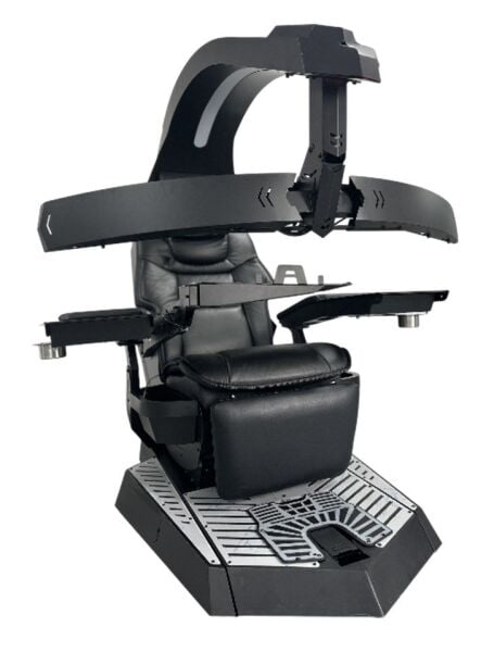 TWISTED MINDS UNICORN 2.0 MANTICORE RGB ELEKTRİKLİ DERİ DÖŞEME ÇELİK PROFESYONEL GAMING SIMULATOR