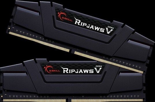 GSKILL RipjawsV 64GB (2X32) DDR4-3600Mhz CL18 Siyah 1.35V (F4-3600C18D-64GVK)