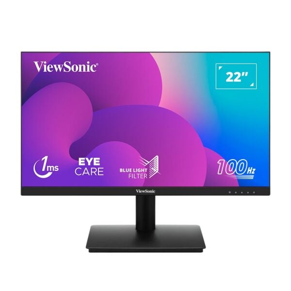 VIEWSONIC 21.5'' VA220-H FULLHD 1MS 100HZ HDMI VGA SUPERCLEAR 3 KENAR ÇERÇEVESİZ MONITOR